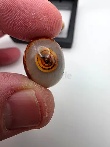 Polished Sulimani Aqeeq Eye Stone - عقيق سليماني