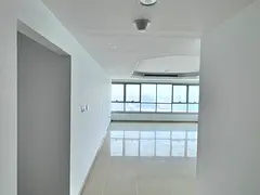 Two bedrooms and a living room, master bedroom, 2 bathrooms, balcony with direct sea view, laundry r
