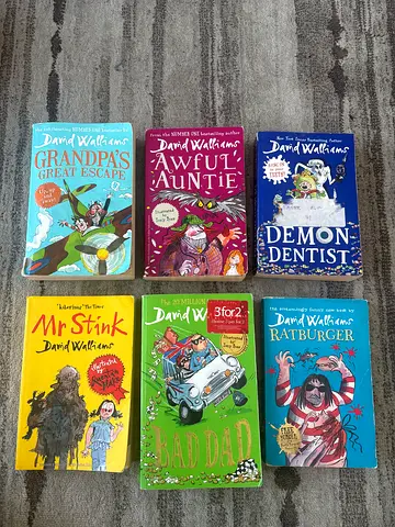 David Williams book set of 6