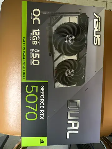 ASUS Dual GeForce RTX 5070 12GB OC (PCIe 5.0) - Brand New Box
