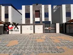 A distinctive villa for rent, first occupancy, 5 master bedrooms (ground, first, and roof) in Al Yas