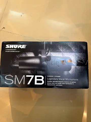 Shure SM7B Professional Vocal Microphone - New