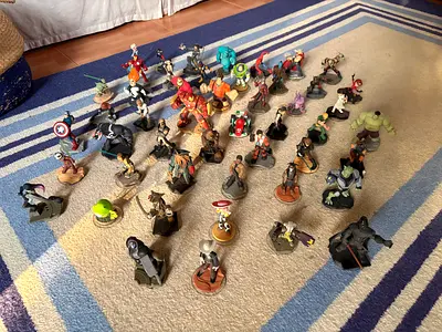 Disney Infinity Assorted Figure Characters (Sells as One Bundle)