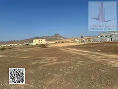 For sale in Ajman, residential/commercial land in Al Jurf Industrial Area 2, area 6727 sq ft, permit