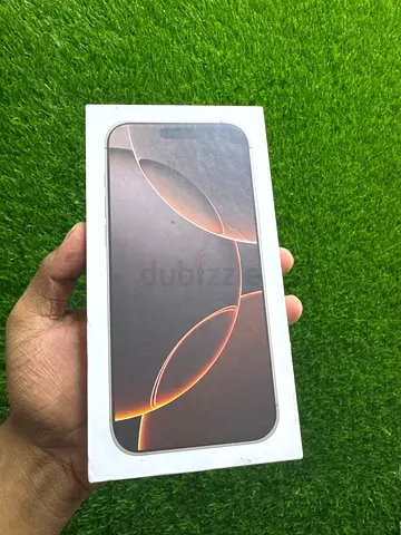 iPhone 16 pro max 256GB 1 year warranty Free Delivery all over uae