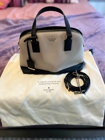 Kate Spade New York Womens Small Lottie Satchel