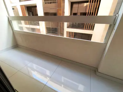 BRAND NEW 1 BEDROOM HALL WITH BALCONY WARDROBE BUILT-IN 2 BATHROOM READY TO MOVE FOR FAMILY ONLY 45K