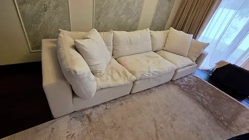 Marina home lucious feather 🪶 filled modular sofa