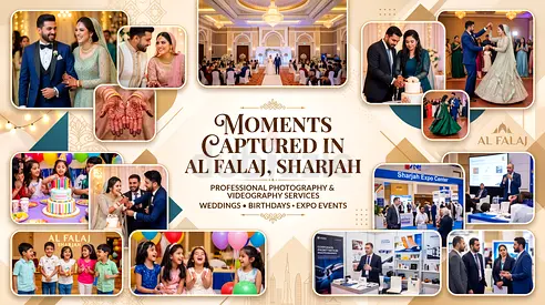 Professional Photographer Videographer in Al Falaj, Sharjah | High-Quality Business Content.