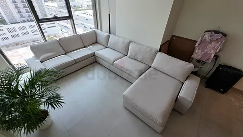 Ikea kivik ushape sofa beige