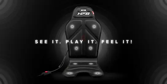 Brand New Next Level Racing HF8 Haptic Feedback Gaming Pad – PC / PS / Xbox / Switch