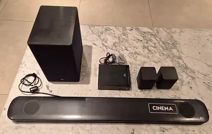 LG SK9Y Dolby Atmos 5.1.2 Home Cinema Soundbar system