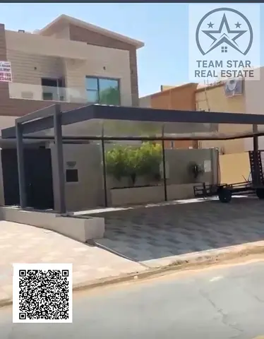 فيلا فاخرة للإيجار في المويهات | 5 غرف نوم ماستر | مجلس | صالتان | غرفة خادمة | تشطيبات راقي