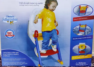Brand new Childrens Toilet Trainer Seat with Step Stool