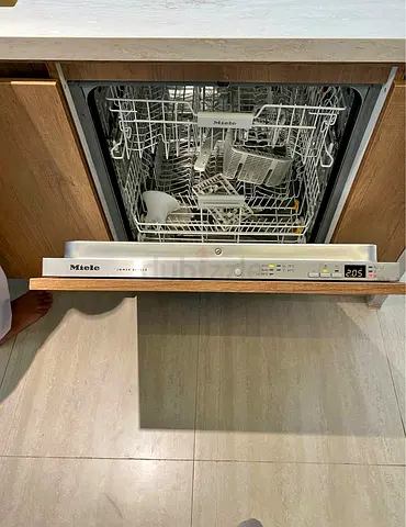 Miele latest model built-in integrated 2 racks dishwasher