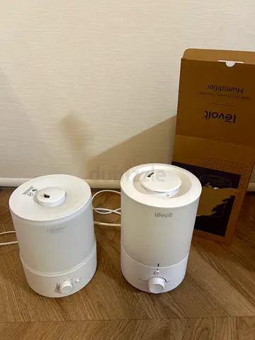 Humidifiers (2 units) - Compact Ultrasonic, White