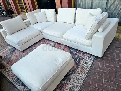 Marina home Modular sofa with footstool