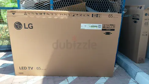 65 inch empty tv boxes