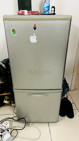 Compact two-door refrigerator - good working condition