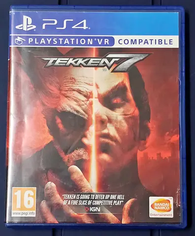Tekken 7 (PS4) - Complete Disc in Case