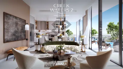 4BR Apartment | Creek Waters | Canal & Skyline Views | Unfurnished