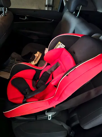 Used Red Infant Car Seat / Carrier - Good Condition