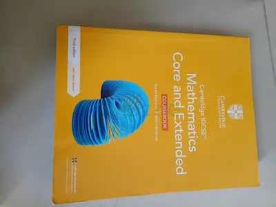 Cambridge IGCSE Mathematics Core and Extended Coursebook (Third Edition)