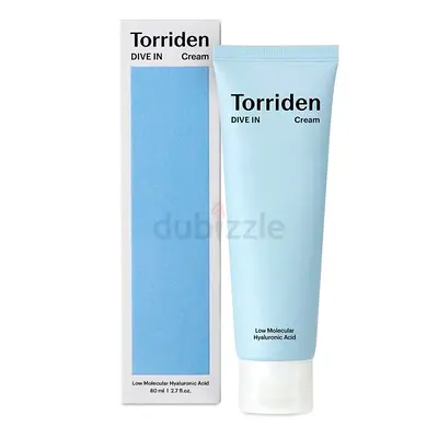 SALE! Torriden Dive In Cream / Moisturiser 80ml - Low Molecular Hyaluronic Acid