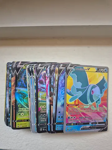 Bulk lot of Pokémon V EX Holo Cards - mixed set