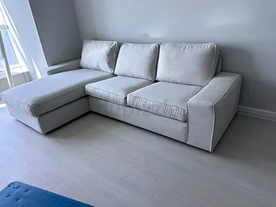Same like new Condition IKEA Kivik L Shape Sofa Beige