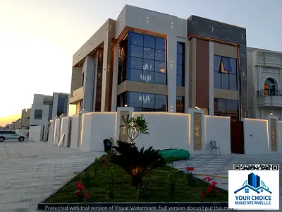 🏡 Corner Villa for Sale in Al Helio 1 – Ajman | Prime Location & Modern Design 🏡 ✨ A great opportunity to own a luxurious corner villa with high-end