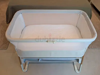 Mamas  Papas Lua Baby Bassinet for Co-Sleeping - Beige