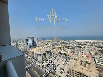 Panoramic Sea View | Vacant 2BR (Both Master) | Ajman One Towers | Relocation Sale