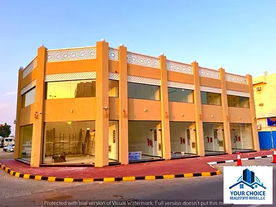 🏢 للبيع مجمع تجاري كامل في ليوار – عجمان 🏢  فرصة استثمارية مميزة في موقع حيوي وزاوية مهمة مقابل مسجد   الشيخ حميد وبجانب منحف عجمان.