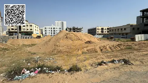 للبيع أرض سكنية تجارية + 4 في منطقة الجرف 2 بعجمان، بموقع استراتيجي مميز جداً يجعلها فرصة ممتازة للمستثمرين