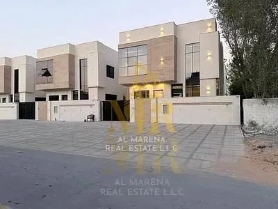 فيلا فاخرة للبيع منطقة الباهيه عجمان رسوم التسجيل والتملك رسوم توصيل الكهرباء والماء