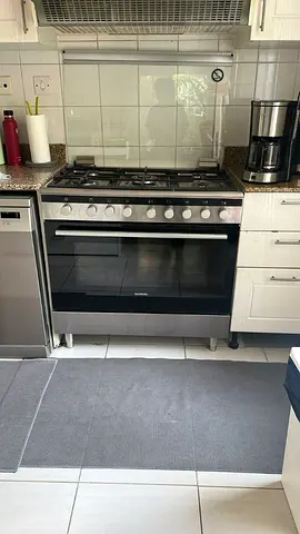 Siemens 5Burner Full Gas Cooker 90x60cm