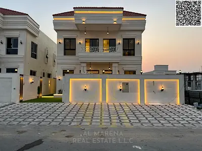 Luxury villa for sale in Al-Haliyo 2 | 3014 sq ft | 4 master bedrooms | Majlis and living room with washrooms | Modern kitchen | Spacious yard | Conte