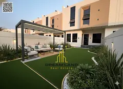 Luxury house in Al Yasmin area - price includes registration and ownership fees, no down payment, ne