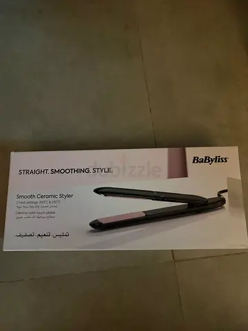 babyliss smooth ceramic style hair straightener