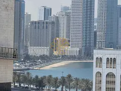 Sea View 2bhk with Balcony Gym Pool Parking Free with open view at Safia park in Majaz 3 Area