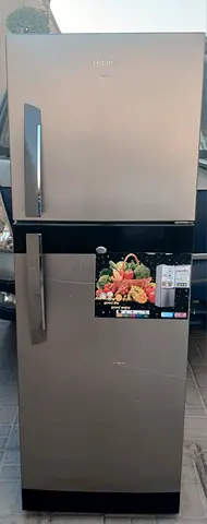 This Double Door HAIER brand Refrigerator, condition is properly working.