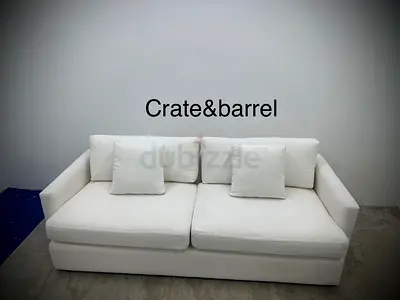 Still brand new cratebarrel 3 seater sofa