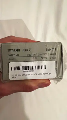 Ray-Ban Meta Wayfarer (Gen 2) RW4012 — New in Box (unopened)
