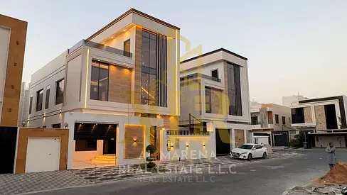 للبيع فيلا تتميز بموقع استراتيجي طابقين وروف قريب من جميع الخدمات والمدارس والمراكز التجارية. فيلا كورنر للبيع في منطقة الياسمين | تشطيب مميز | موقع ح
