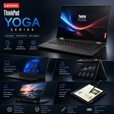 LENOVO THINK-PAD YOGA CORE i7 (10TH GEN)16GB RAM 512GB SSD