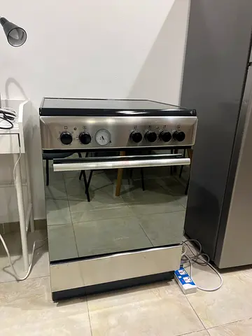 Stainless Steel Free-standing Electric Oven with Glass Door