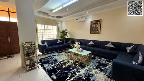 فيلا كورنر للبيع في المويهات 1 – مساحة 5000 قدم وتصميم عصري شامل الخدمات