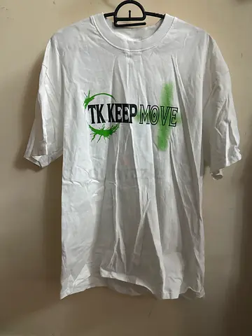 White Graphic T‑Shirt, unisex - Size 2XL