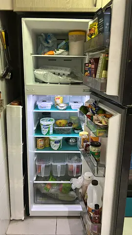 Midea Double-Door Refrigerator in Working Condition